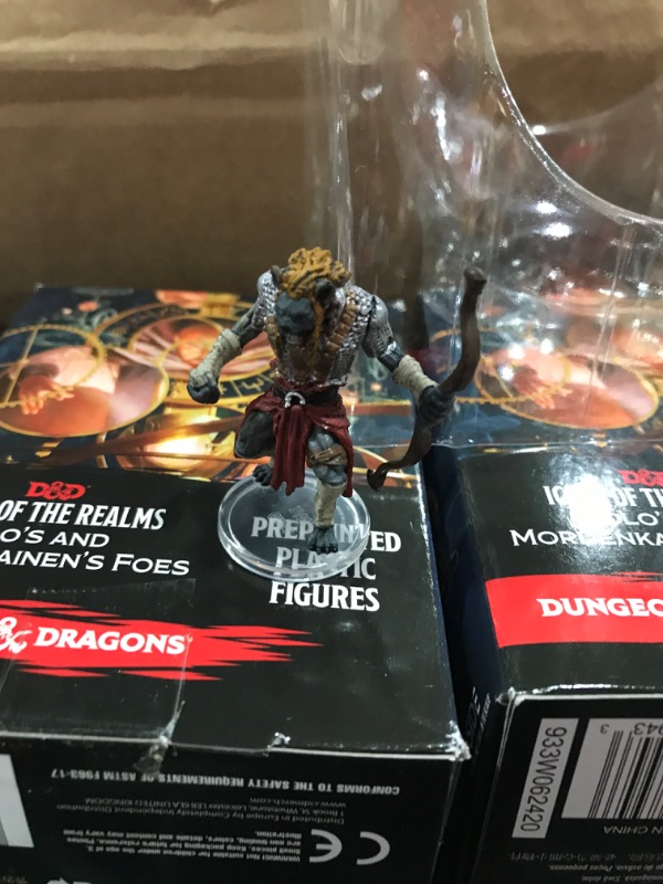 Photo 3 of D&D Icons of the Realms: Volo & Mordenkainen’s Foes Booster - 4 Miniatures, Randomly Assorted, Prepainted, RPG, Dungeons & Dragons
