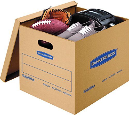 Photo 1 of Bankers Moving Box SmoothMove Classic Medium 8-Pack