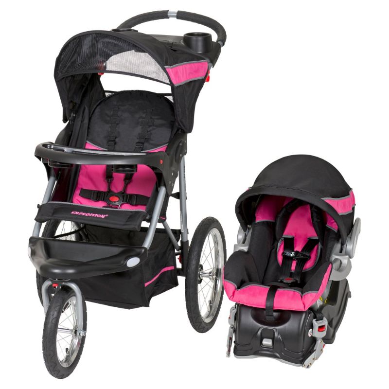 Photo 1 of Baby Trend Expedition Travel System Stroller Pink
