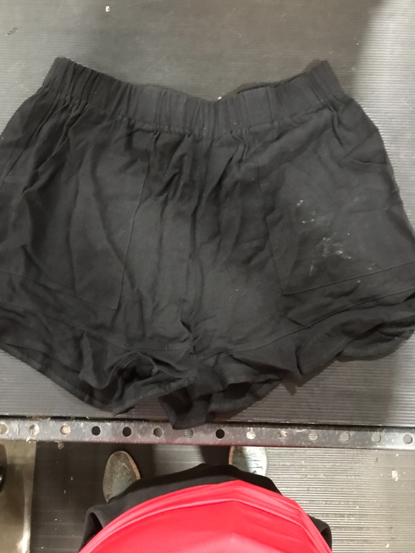 Photo 1 of black shorts size large