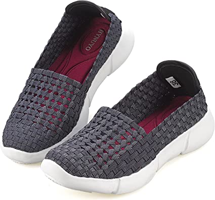 Photo 1 of HYNUYO Women's Walking Shoes Sock Sneakers-Arch Support Comfort Light Weight Mesh-Non Slip Work Shoes
size 9