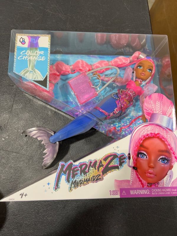 Photo 2 of Mermaze Mermaidz Color Change Harmonique Mermaid Fashion Doll with Accessories
