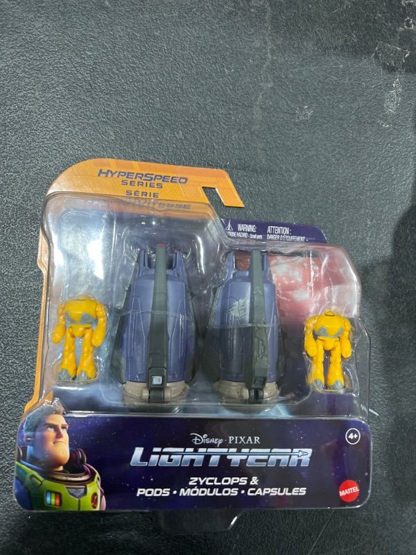 Photo 2 of Disney and Pixar Lightyear Hyperspeed Series Zyclops & Pods
