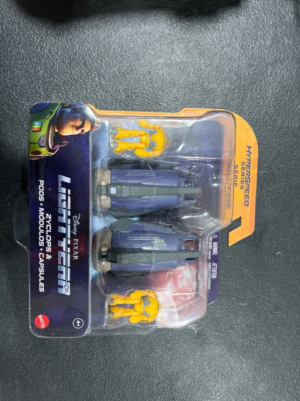 Photo 2 of Disney and Pixar Lightyear Hyperspeed Series Zyclops & Pods
