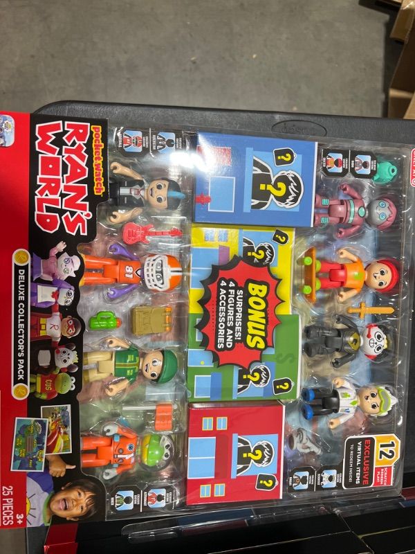 Photo 2 of Ryan's World Deluxe Collector's Figure Pack - 25pc