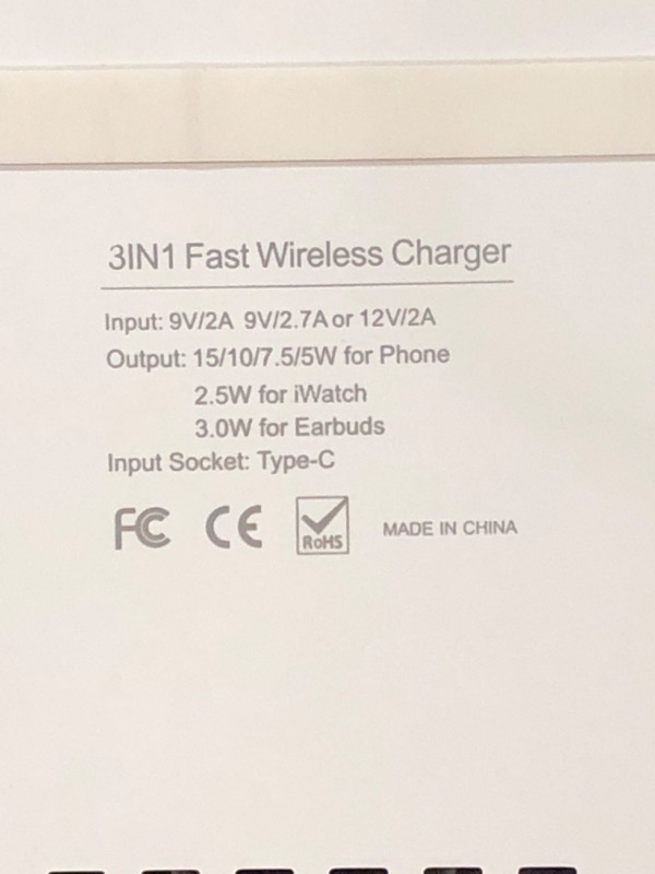 Photo 4 of 3in1 fast wireless charger 