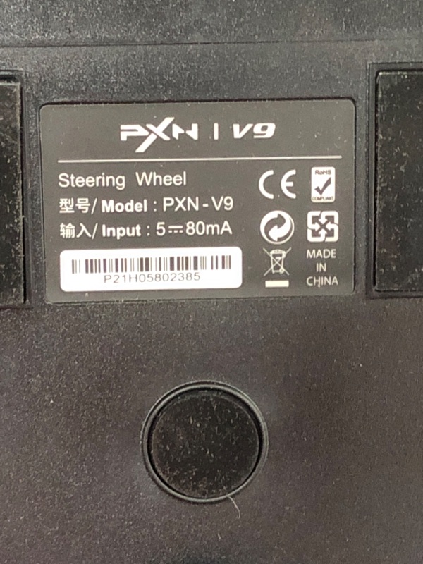 Photo 1 of Steering Wheel for PC,Racing Wheel PXN V9 Driving Wheel 270/ 900 Degree Vibration Gaming Steering Wheel with Shifter and Pedal for PS4,PC,Xbox One,Xbox Series S/X,Nintendo Switch,PS3
