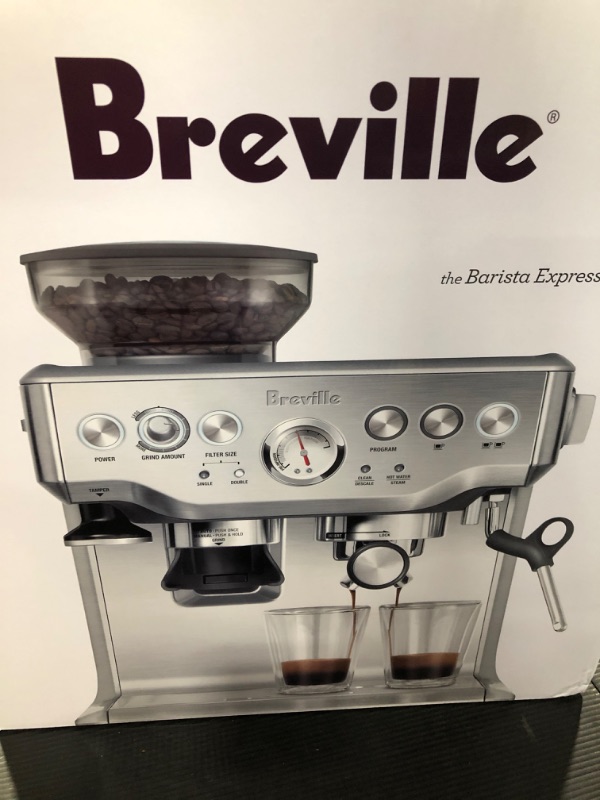 Photo 2 of Breville BES870XL Barista Express Espresso Machine, Brushed Stainless Steel
