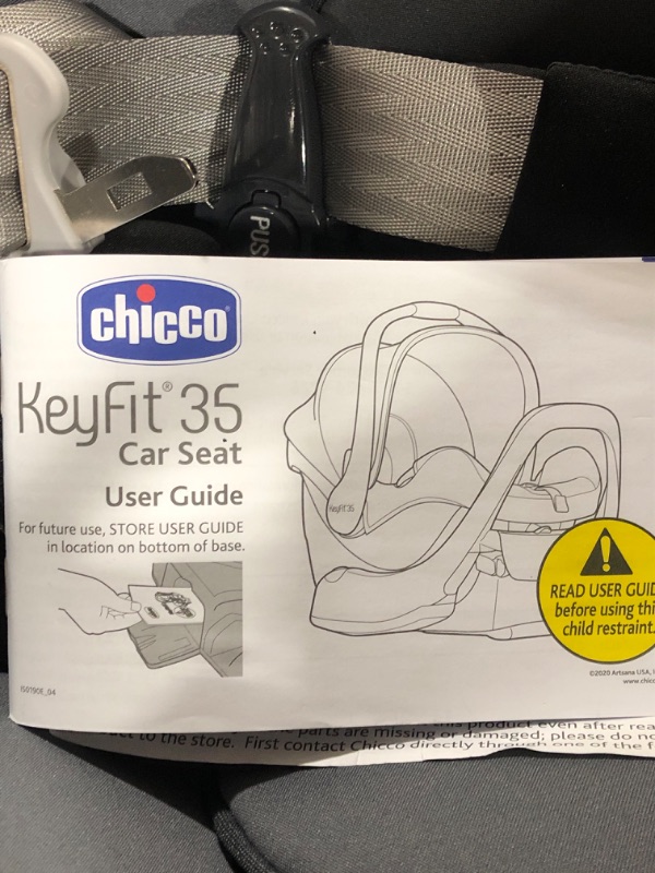 Photo 2 of Chicco KeyFit 35 Extended Use Infant Car Seat with Base Onyx (Black)
