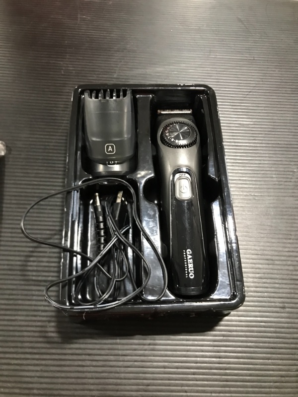 Photo 2 of BEARD TRIMMER Electric Mustache Cordless Rechargeable Grooming Set Men GAERUO
