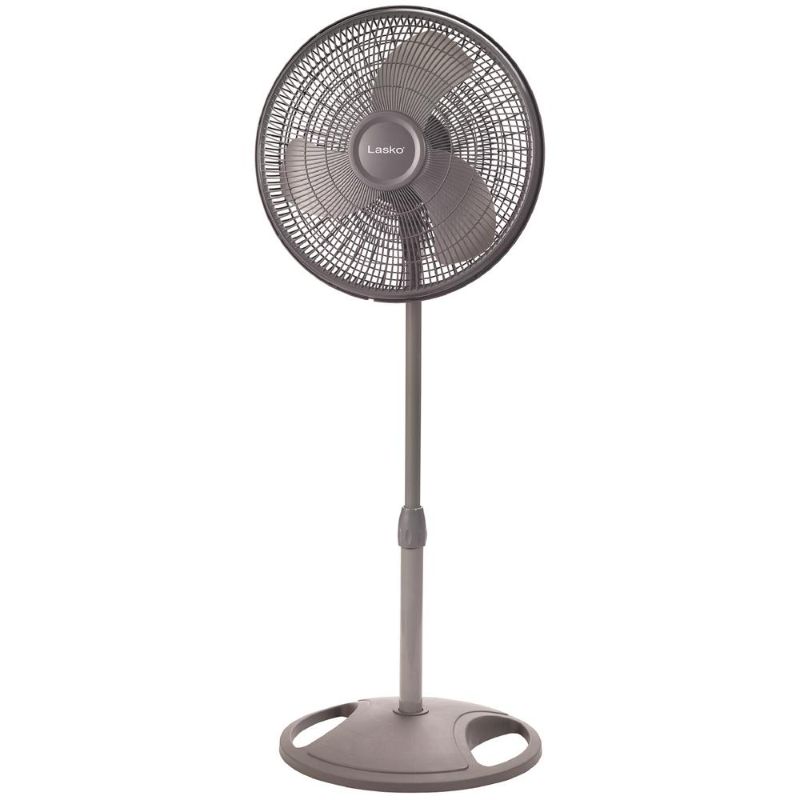 Photo 1 of Adjustable-Height 16 in. Oscillating Pedestal Fan
