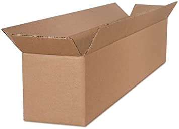 Photo 1 of 24 x 4 x 4 Inches Shipping Boxes, 25-Count