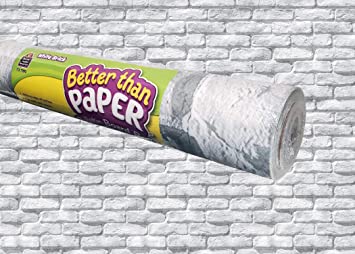 Photo 1 of White Brick Better Than Paper Bulletin Board Roll - PACK OF 2
