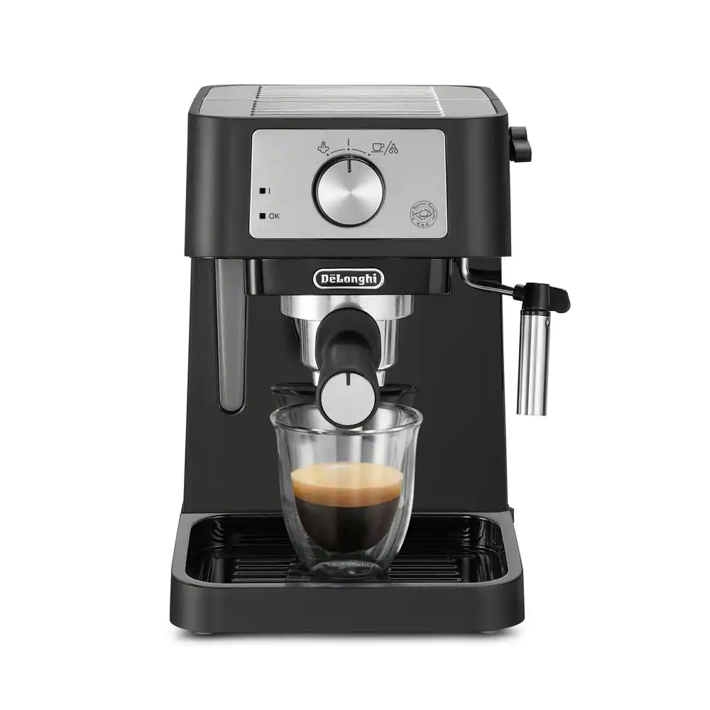 Photo 1 of De'Longhi Stilosa Black and SS 15-Bar Pump Espresso Maker
