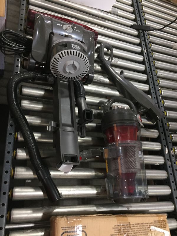 Photo 3 of Hoover WindTunnel 3 Max Performance Upright Vacuum Cleaner, HEPA Media Filtration and Powerful Suction for Pet Hair, UH72625, Red
