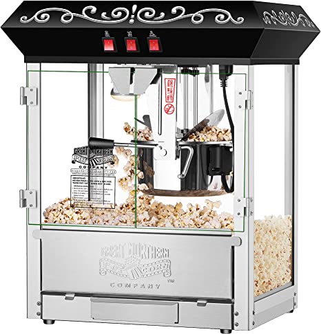 Photo 1 of Great Northern 10 oz Perfect Popper Countertop Style Popcorn Machine Black
