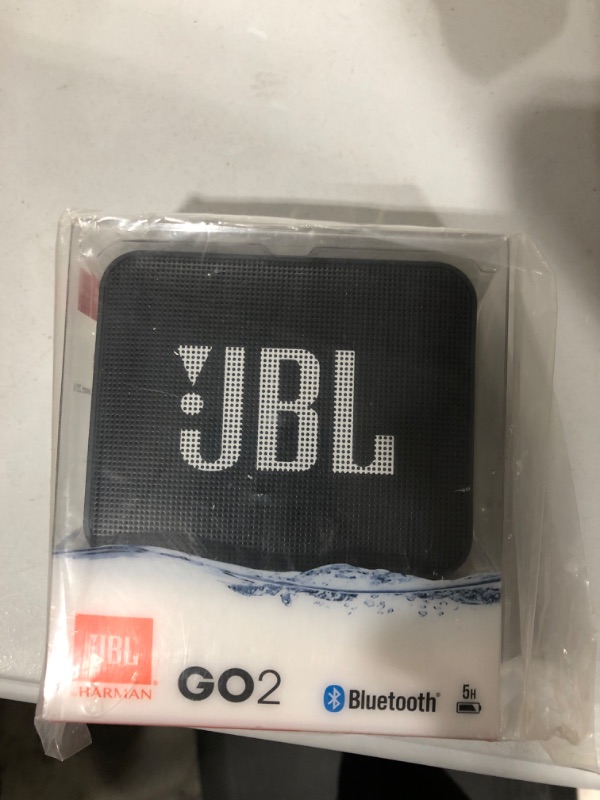 Photo 2 of JBL - Go 2 Portable Bluetooth Speaker - Black