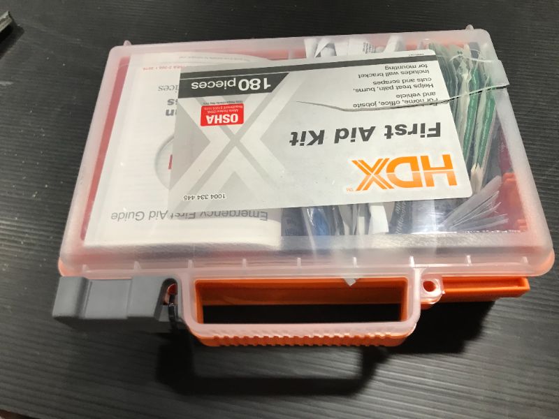 Photo 2 of 180-Piece, 25-Person Plastic OSHA First Aid Kit
