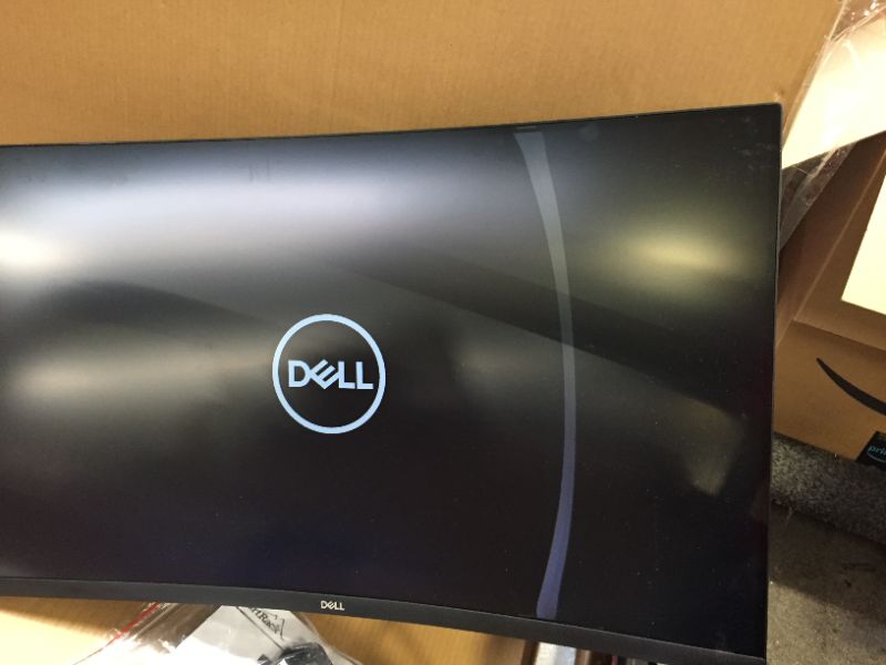 Photo 3 of Dell S3222HN 32-inch FHD 1920 x 1080 at 75Hz Curved Monitor, 1800R Curvature, 8ms Grey-to-Grey Response Time (Normal Mode), 16.7 Million Colors - Black---SOLD BY PARTS
