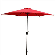 Photo 1 of 9ft Red Patio Umbrella