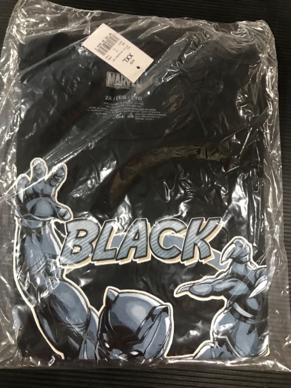 Photo 3 of KIDS Marvel Black Panther Short Sleeve Graphic T-Shirt - Black
size : XXL