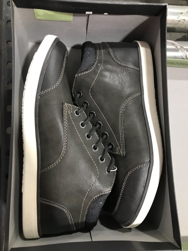 Photo 2 of Men's Clay Mid Top Sneakers - Goodfellow & Co 
COLOR: Charcoal Grey
SIZE: 8