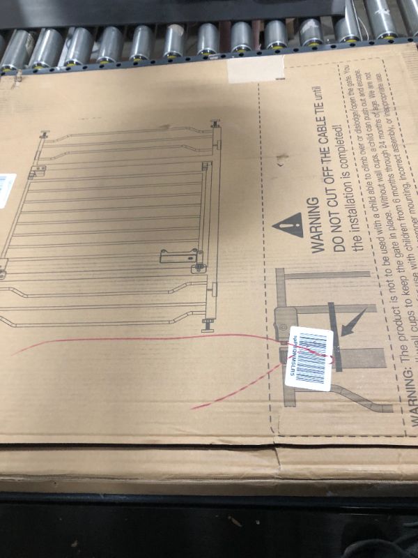 Photo 3 of Ciays Baby Gate 41” 30” Height Extra Wide Dog Gate
