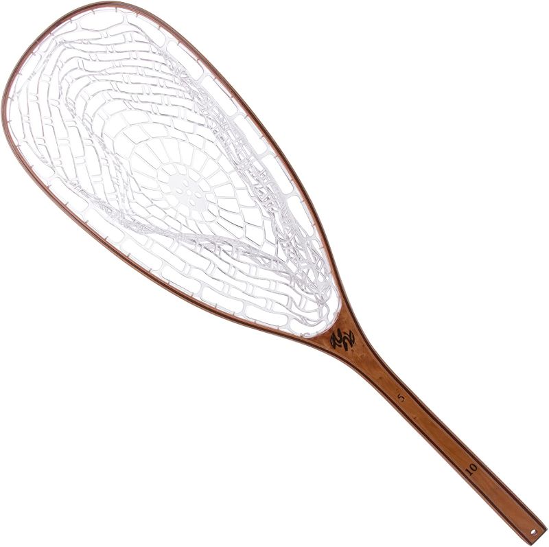 Photo 1 of 35" Fly Fishing Fish-Safe Net by Trademark Innovations (Burl Wood)