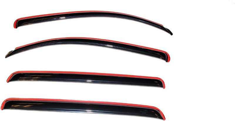 Photo 1 of Auto Ventshade AVS 194309 In-Channel Ventvisor Side Window Deflector, 4-Piece Set for 2007-2020 Toyota Tundra CrewMax