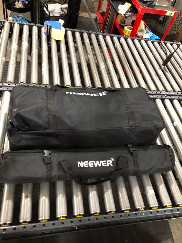 Photo 2 of NEEWER 2.6m x 3m / 8.5ft x 10ft Background Support System and 800W 5500K Umbrellas Softbox Continuous Lighting Kit for Photo Studio Product,Portrait and Video Shoot Photography