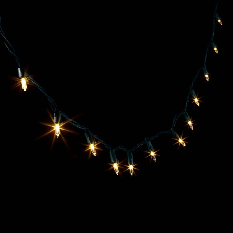Photo 1 of 60ct LED Smooth Mini Christmas String Lights with Green Wire - Wondershop™
