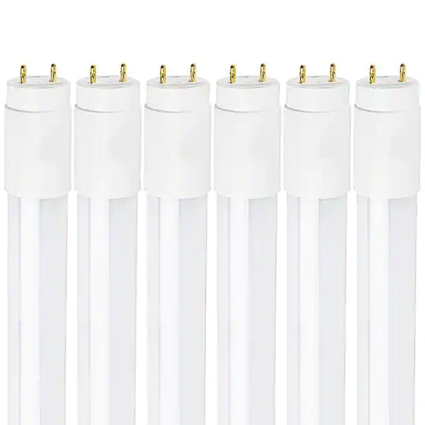 Photo 1 of T8 LED TUBE LIGHTS 4 FT, 5000K, 6 PACK