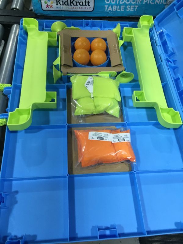 Photo 1 of LITTLE TIKES 5-IN-1 CORNHOLE GAME SET INDOOR OUTDOOR TOY SPORTS SET WITH 16 ACCESSORIES INCLUDING BEAN BAGS LAWN DARTS AND BALLS- FOR KIDS TODDLERS

