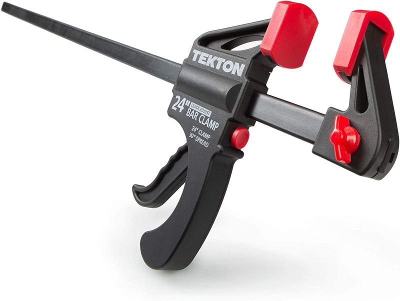 Photo 1 of 2 PACK TEKTON 24 Inch Ratchet Bar Clamp / 30 Inch Spreader | 39184
