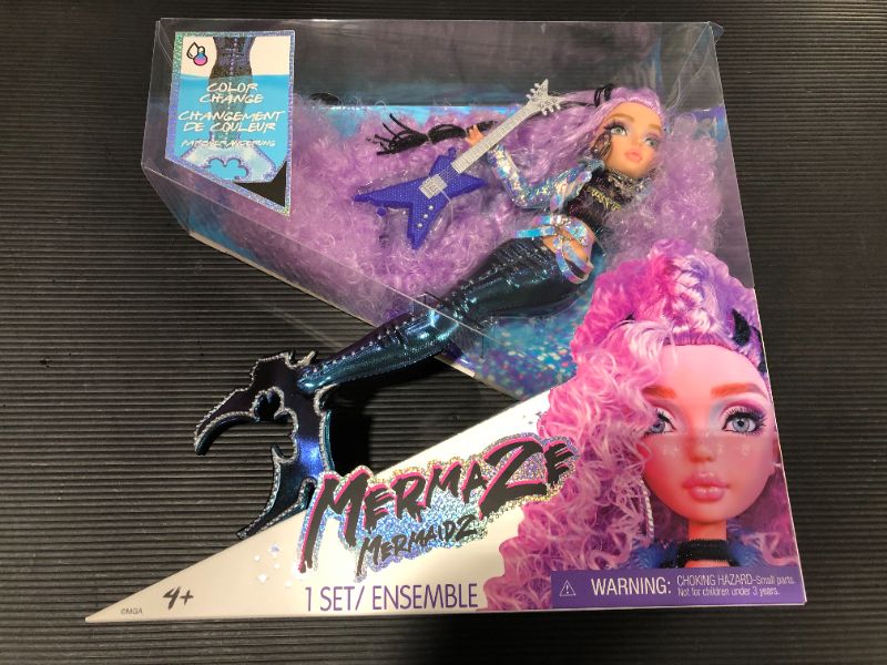 Photo 2 of Mermaze Mermaidz Color Change Riviera Mermaid Fashion Doll with Accessories
