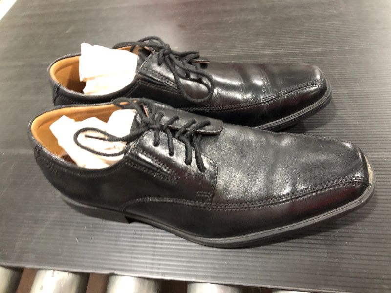 Photo 2 of Clarks Men's Tilden Walk Oxford Black Black Leather 8.5
