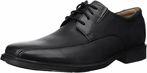 Photo 1 of Clarks Men's Tilden Walk Oxford Black Black Leather 8.5
