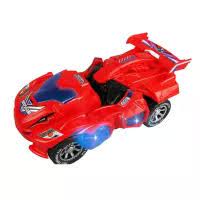 Photo 1 of NEW Children's Puzzle Electric Deformation Dinosaur rc Cars with Light Voice HG-788 Deformed Dinosaur Racing car
