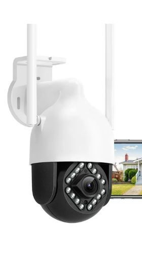 Photo 1 of Security Camera Wireless WiFi, Netvue Home Surveillance Cameras Outdoor 360° View, WiFi Camera Home Security Camera with 2-Way Audio Night Vision, Waterproof, 5dbi WiFi Antenna
