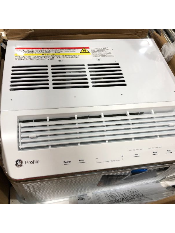 Photo 2 of 6,000 BTU EZ Mount Smart Window Air Conditioner with 12.1 CEER, 115V, Wifi Connect, Ultra Quiet, Connected Voice Control, Auto-Dimming, Delay Timer, Filter Reset, Sleep Mode, Dehumidify Function, Digital Time Temperature Display, Remote Control, Thermosta