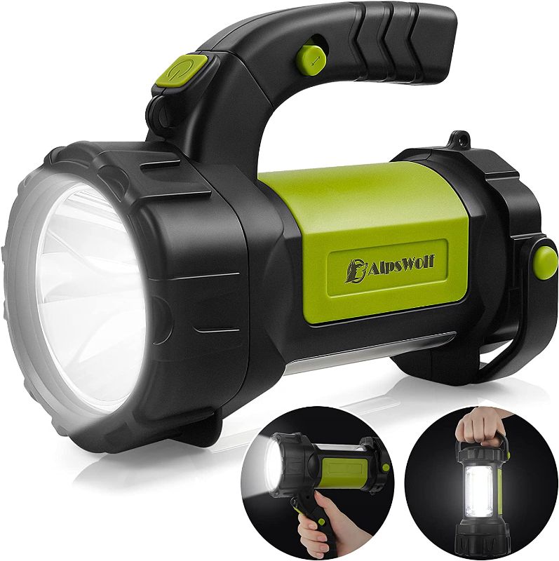 Photo 1 of Camping Lantern Rechargeable, AlpsWolf LED Flashlight Spotlight Lantern with 800LM, 3600 Capacity Battery Powered, Portable Bright Camping Light for Emergency, Outdoor Hiking, Power Outages
