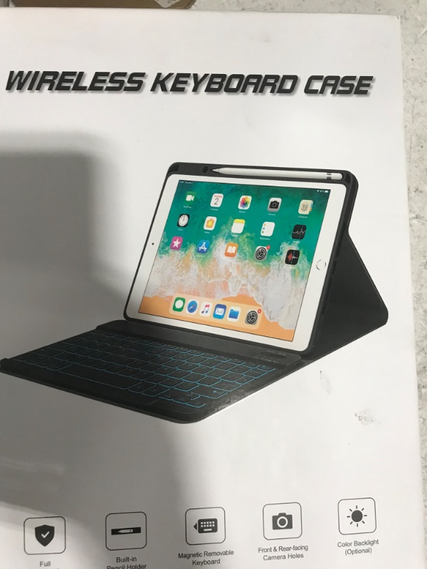 Photo 1 of Pink/Beige Wireless Keyboard Case