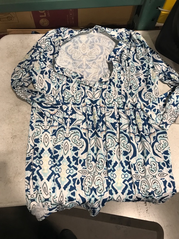 Photo 1 of Women's Blue Blouse, Small
