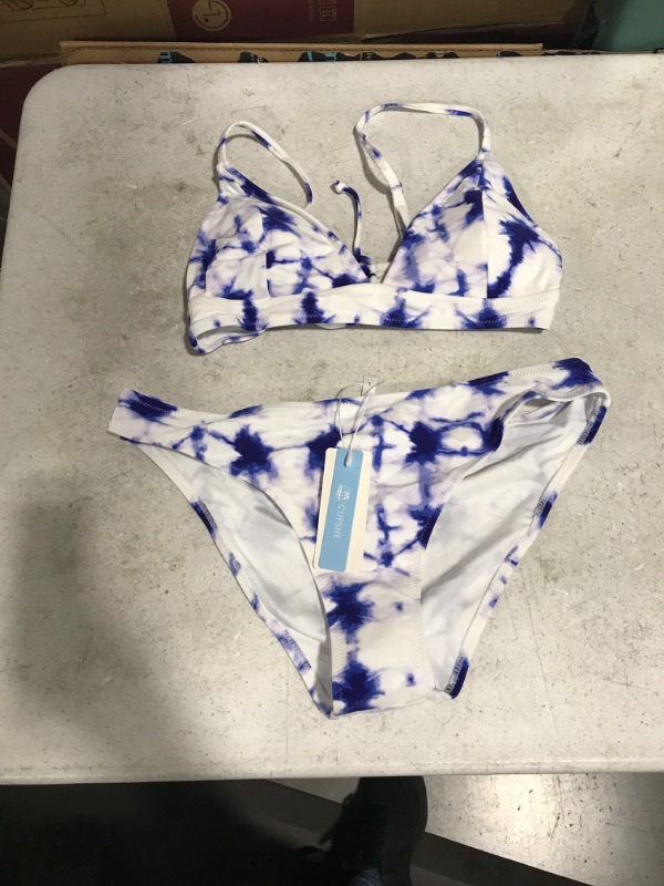 Photo 2 of Blue Crush Tie-Dye Bikini, Large