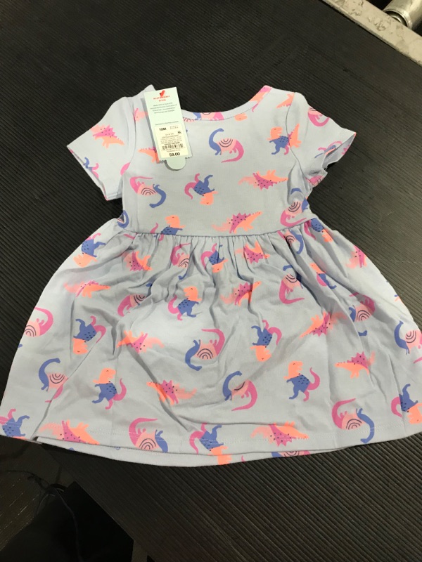 Photo 1 of TODDLER GIRLS DINOSAUR DRESS (18M) 3PK