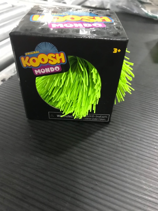 Photo 2 of "KOOSH 1 MONDO BALL -- EASY TO CATCH, HARD TO PUT DOWN -- BIGGER CLASSIC BALL -- AGES 3+ -- INDIVIDUAL COLORS MAY VARY"
