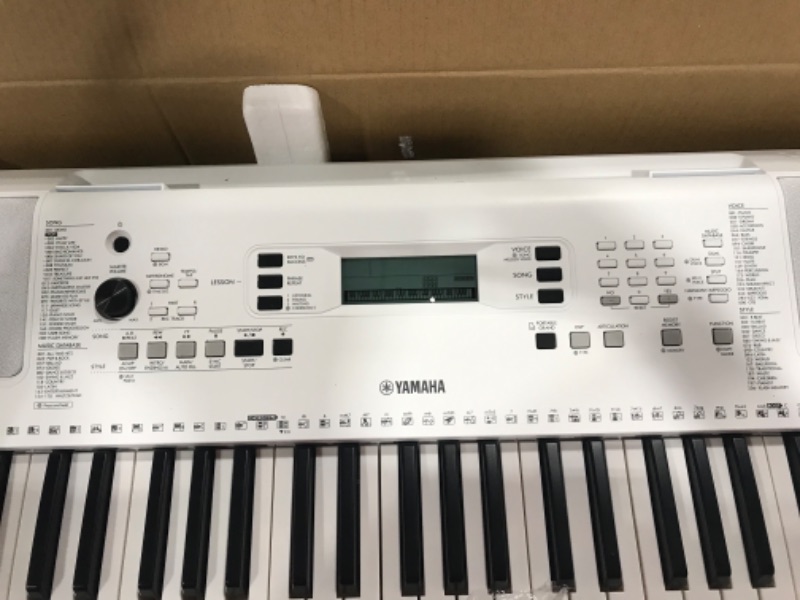 Photo 3 of Yamaha EZ300 61-Key Portable Keyboard with Lighted Keys (Power Adapter sold separately)
