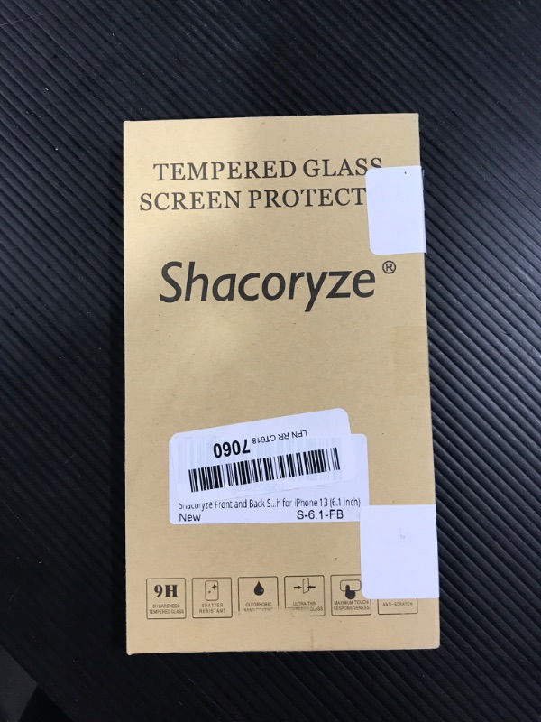 Photo 4 of Shacoryze Back Screen Protector for iPhone 13 Pro [2-Pack], Rear Tempered Glass [Haptic Touch] Temper Glass Film Premium HD Clarity Anti-Fingerprint/Scratch Compatible with iPhone 13 Pro (6.1 inch)
