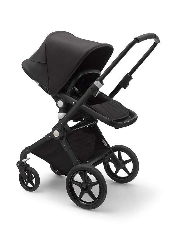 Photo 1 of Bugaboo Lynx - The Lightest Full-Size Baby Stroller - All-Terrain with an Effortless Push and One-Handed Steering - Compatible with Bugaboo Turtle One by Nuna Car Seat - Black
