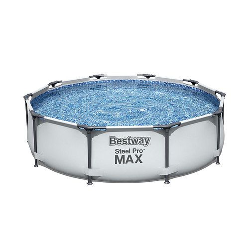 Photo 1 of Bestway 56407E 10' x 30" Round Frame Steel Pro MAX Family Swimming Pool Set
